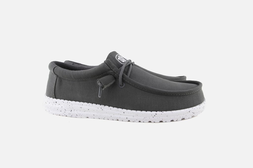 WALLY SLUB CANVAS DARK GREY