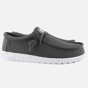 WALLY SLUB CANVAS DARK GREY – Image 7
