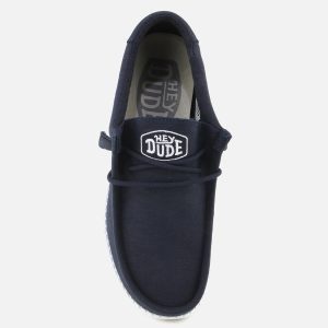 WALLY SLUB NAVY - Image 6