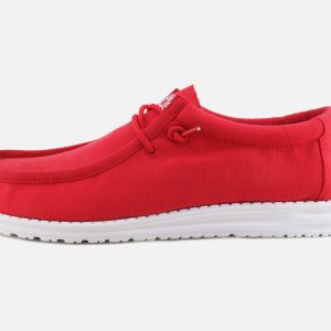 WALLY SLUB RED – Image 1
