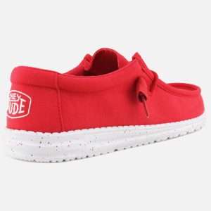 WALLY SLUB RED – Image 3