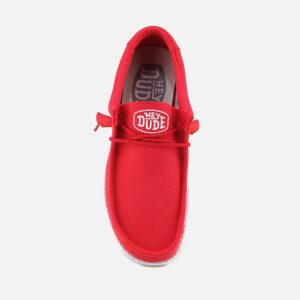 WALLY SLUB RED – Image 6