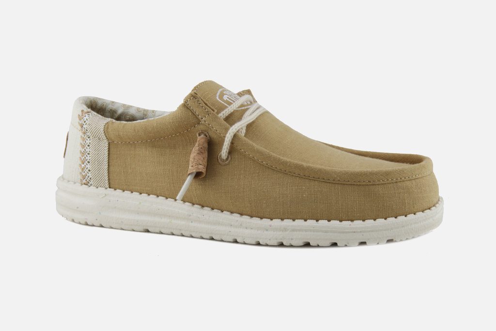 WALLY LINEN NATURAL OCRA