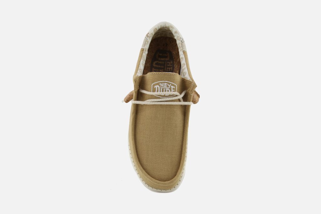 WALLY LINEN NATURAL OCRA