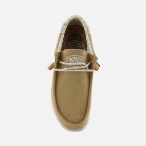 WALLY LINEN NATURAL OCRA – Image 6