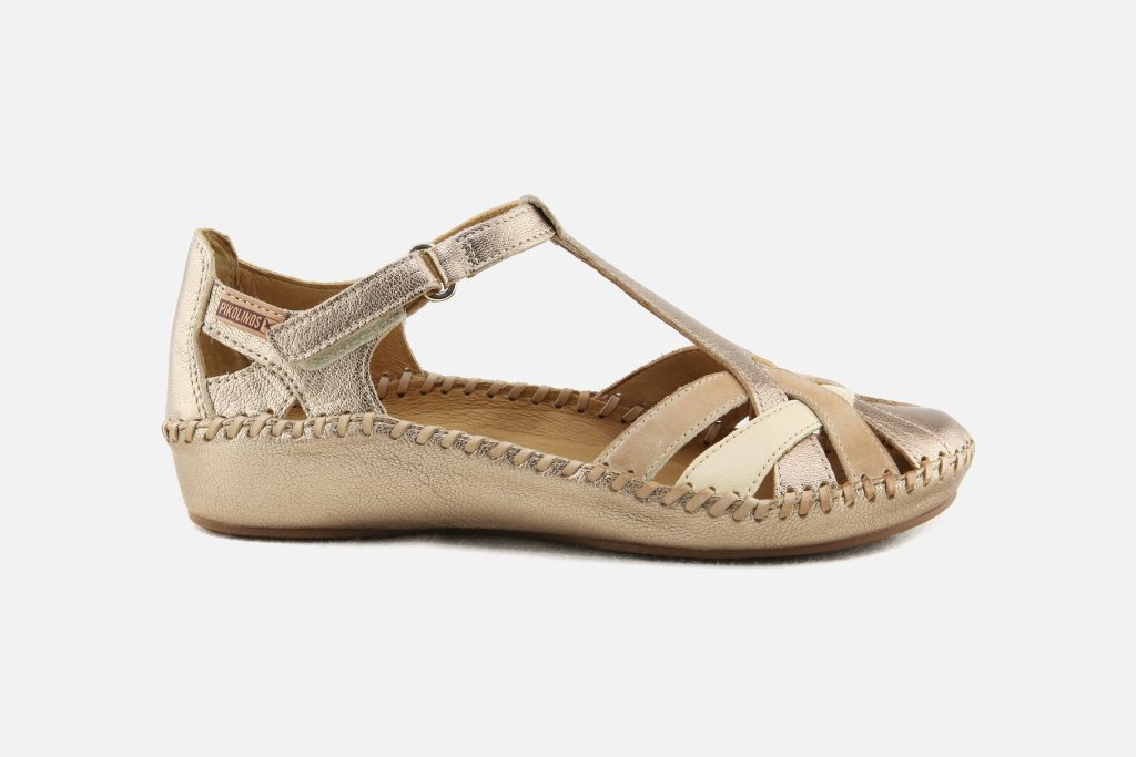 VALLARTA T STRAP CHAMPAGNE
