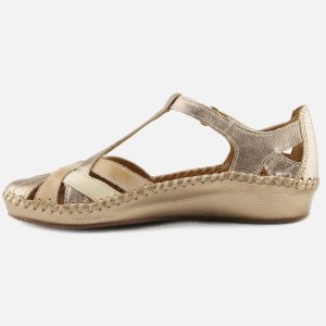 VALLARTA T STRAP CHAMPAGNE – Image 4