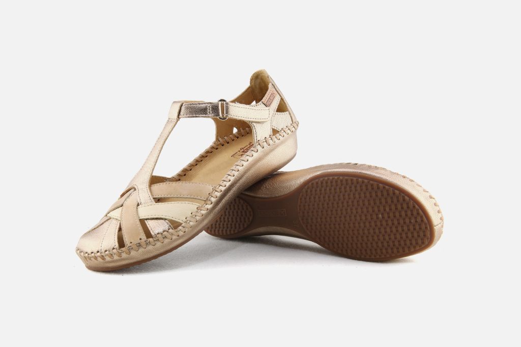 VALLARTA T STRAP CHAMPAGNE