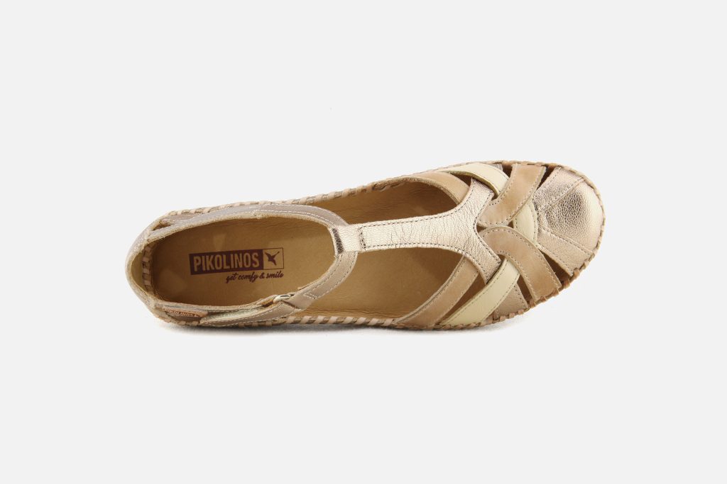 VALLARTA T STRAP CHAMPAGNE