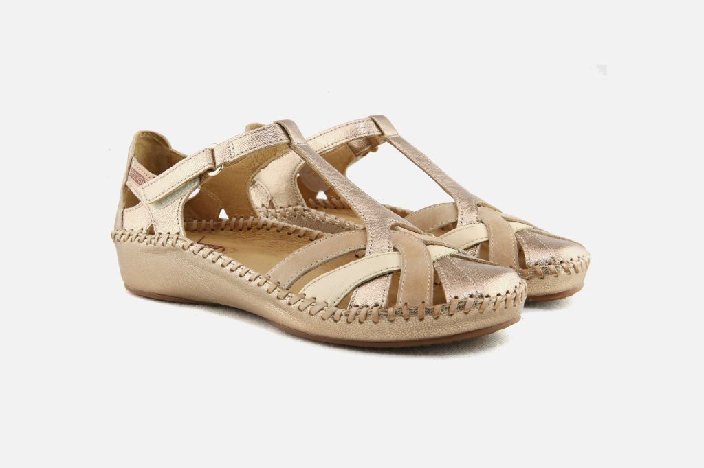 VALLARTA T STRAP CHAMPAGNE