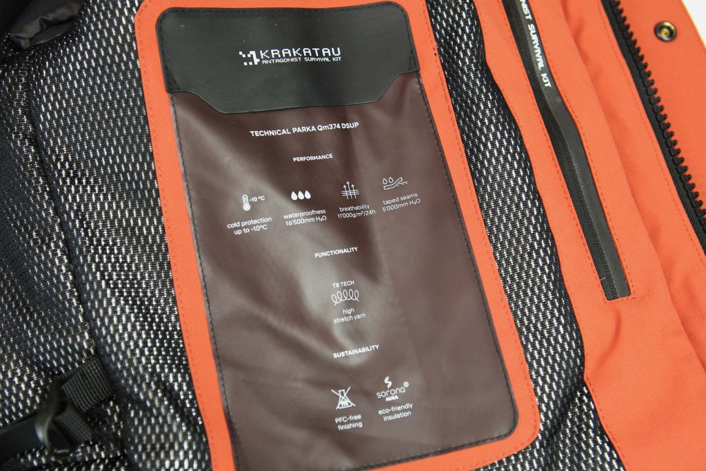 PARKA DSUP RUST