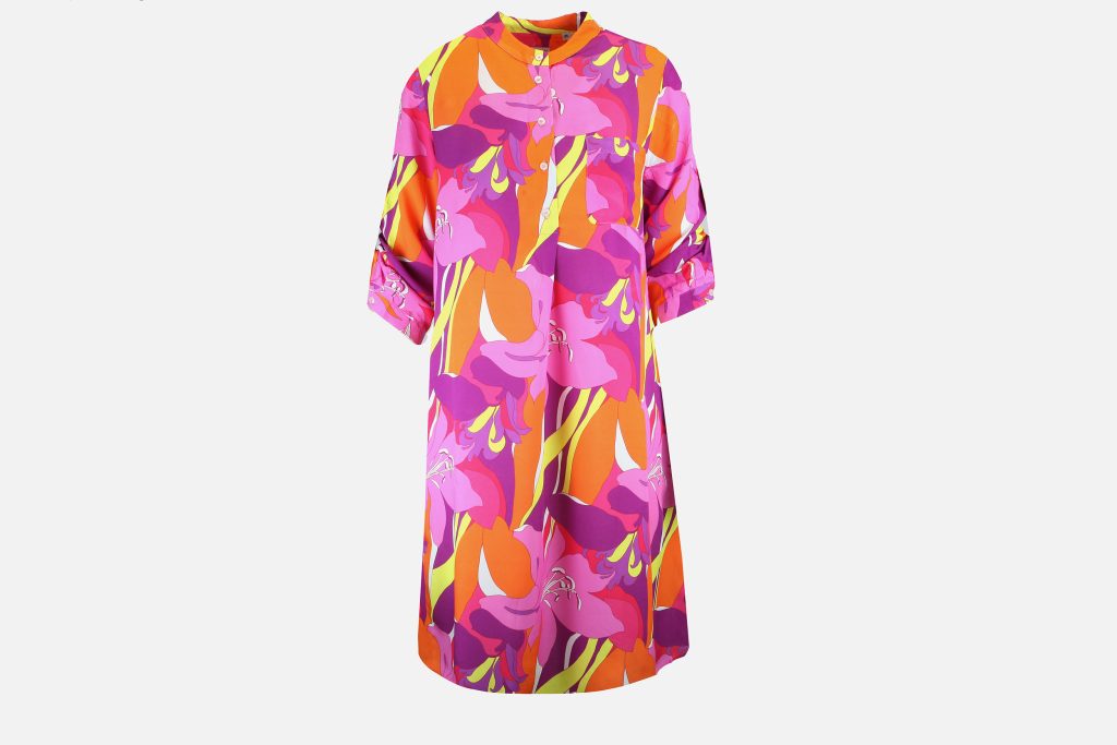 EPOK DRESS PURPLE ORANGE