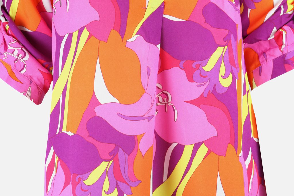 EPOK DRESS PURPLE ORANGE