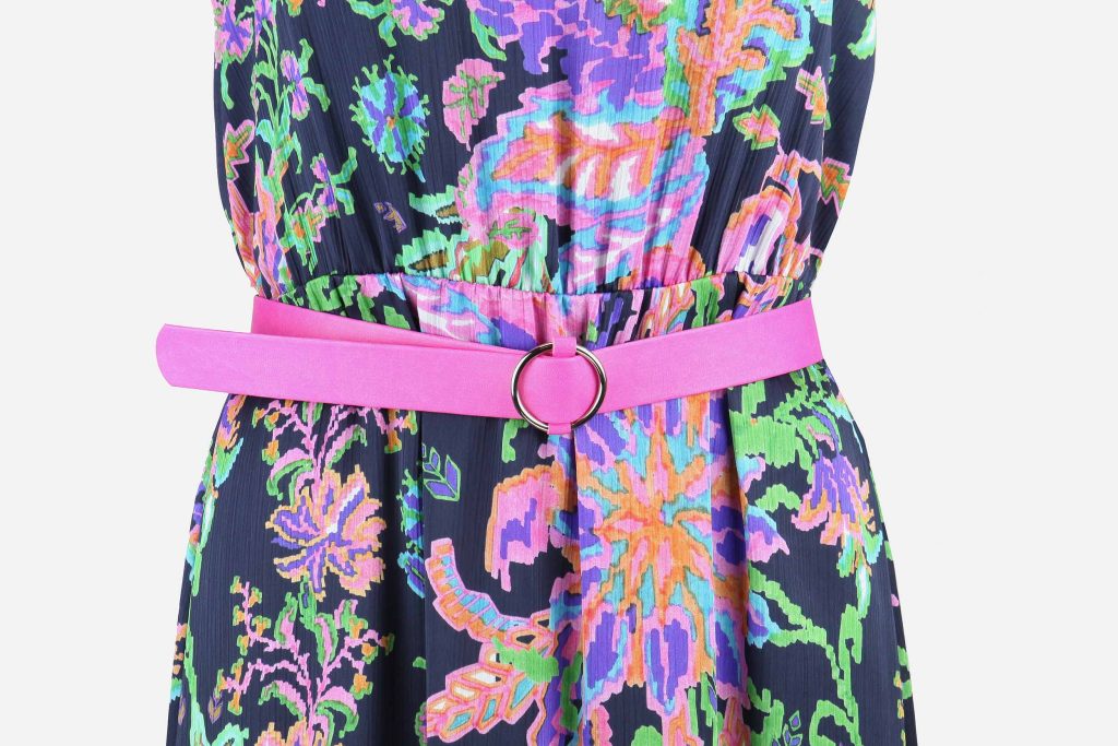 ROBE LUNEL NIGHT PINK MULTI