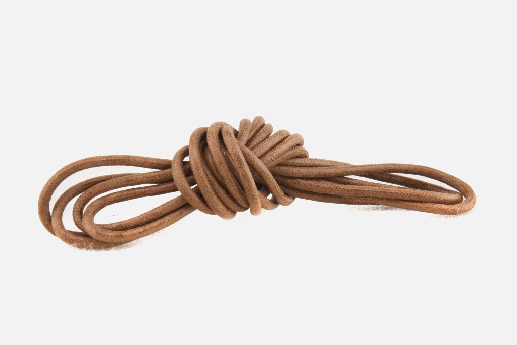 LACETS CJ CIRE TAN