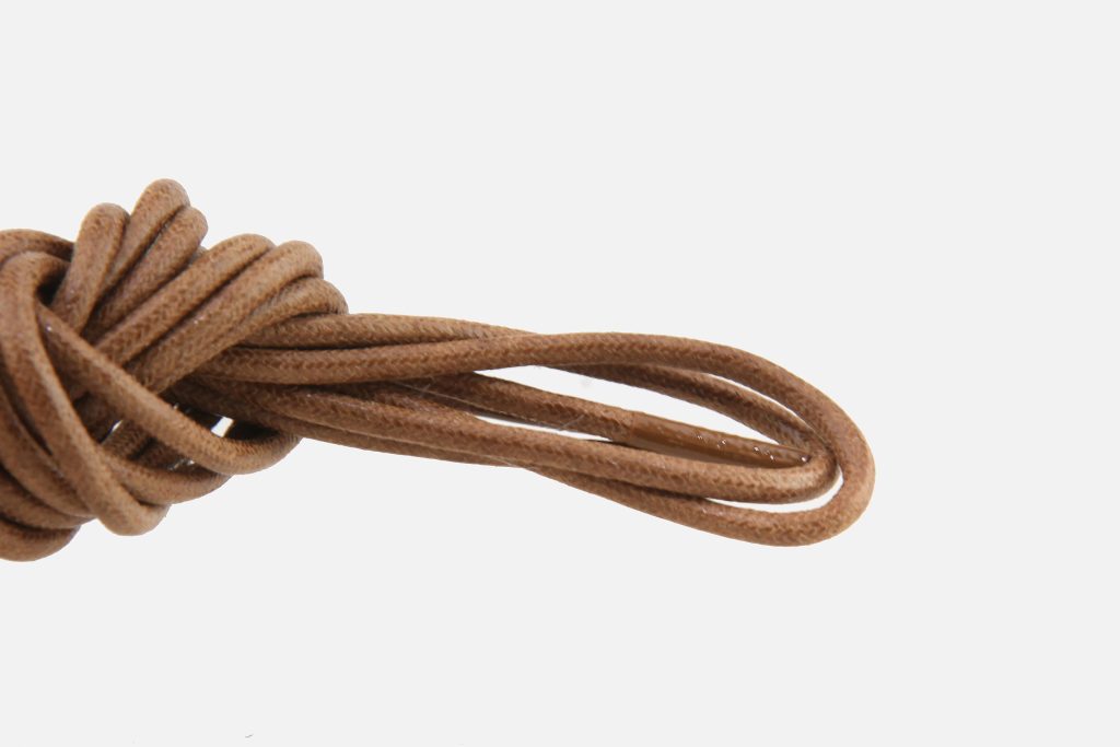 LACETS CJ CIRE TAN