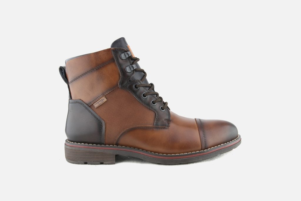 YORK HI LACE ZIP CUERO