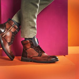 YORK HI LACE ZIP CUERO – Image 9