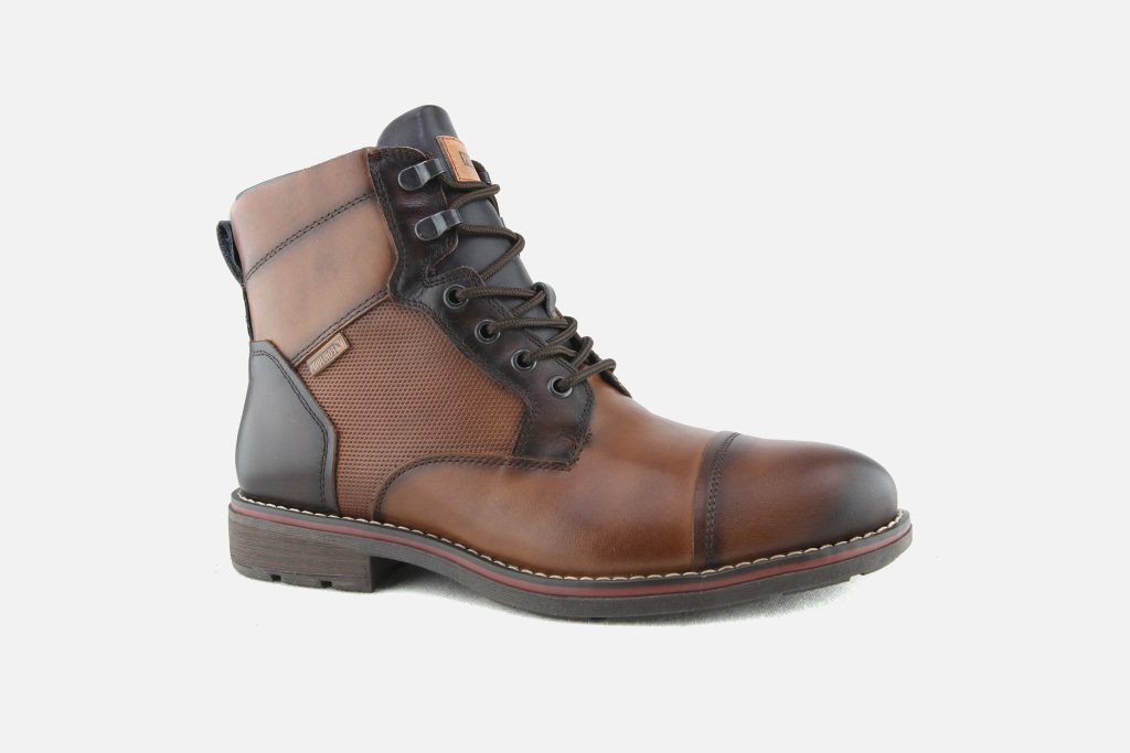 YORK HI LACE ZIP CUERO