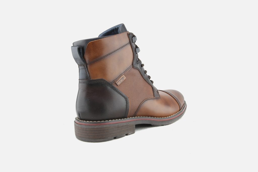 YORK HI LACE ZIP CUERO