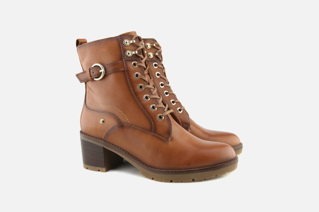 LLANES BUCKLE HI LACE BRANDY