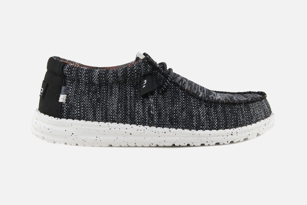 WALLY SOX BLACK WHITE