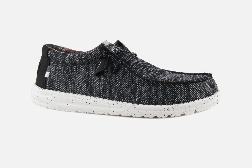 WALLY SOX BLACK WHITE