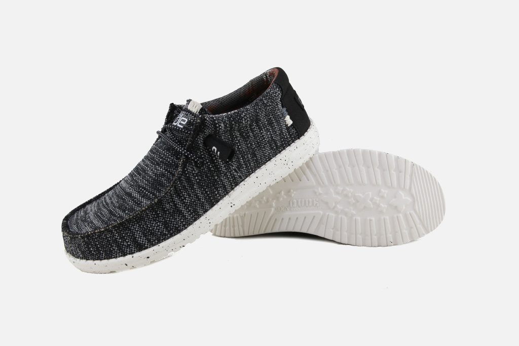 WALLY SOX BLACK WHITE