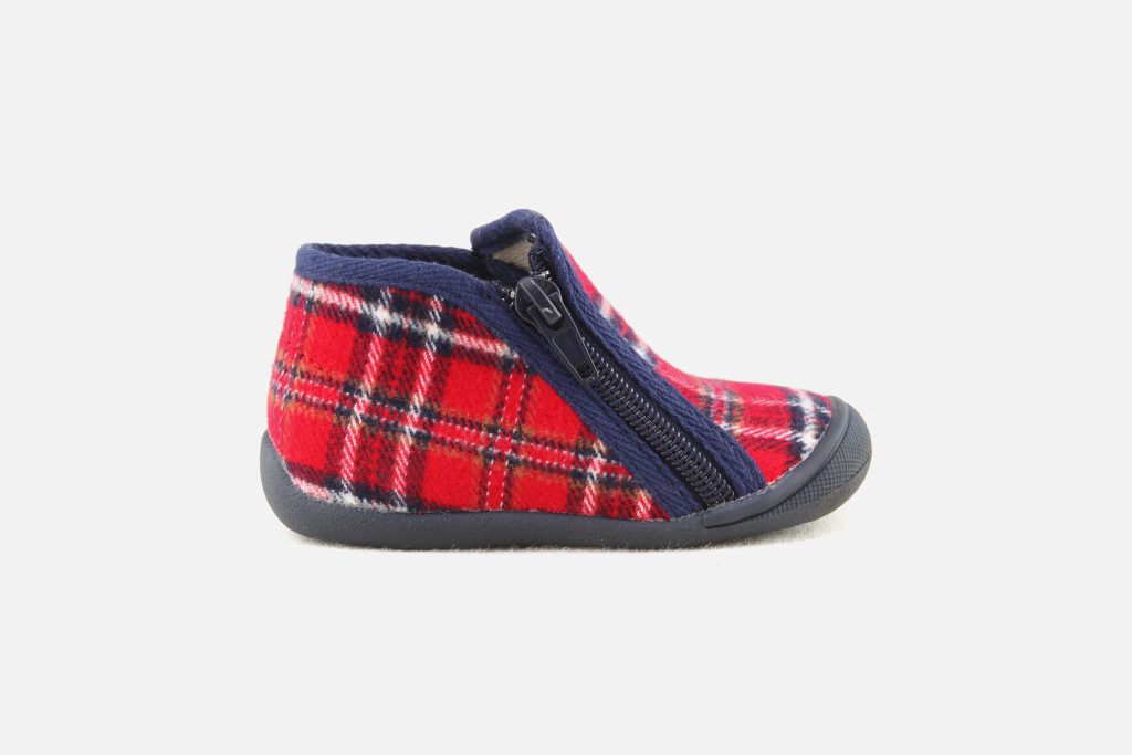 TOUPIE ECOSSAIS ROUGE
