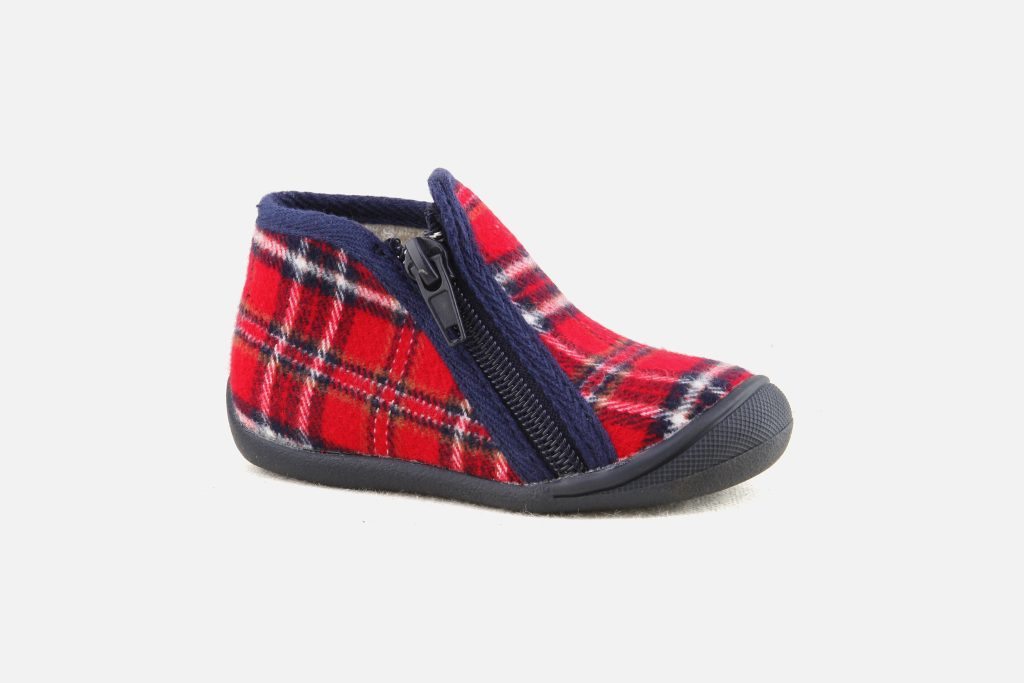 TOUPIE ECOSSAIS ROUGE