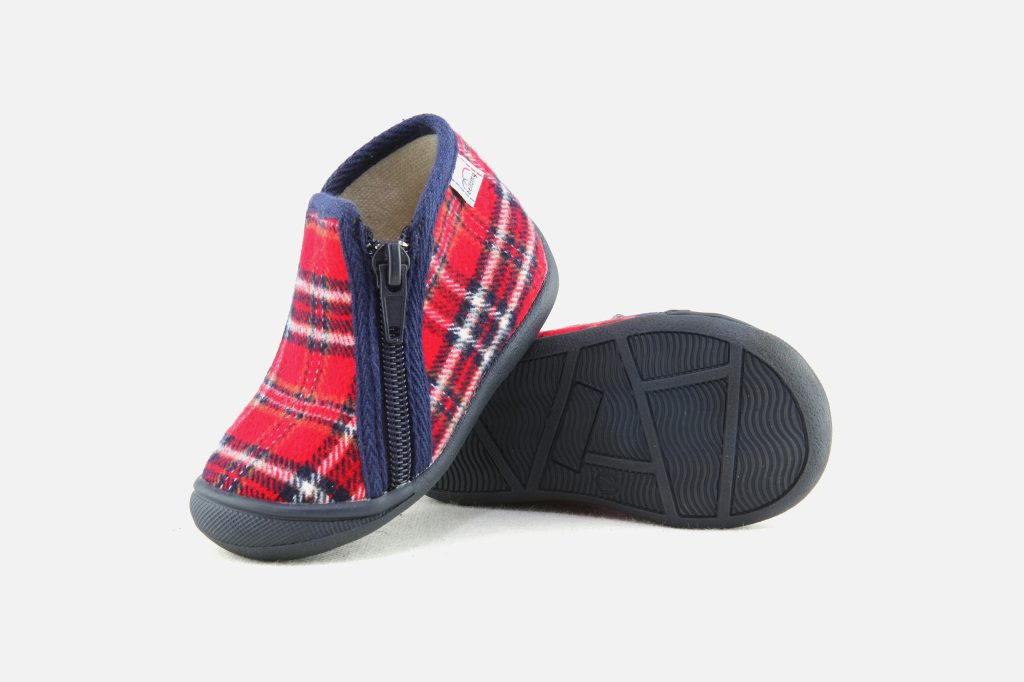 TOUPIE ECOSSAIS ROUGE