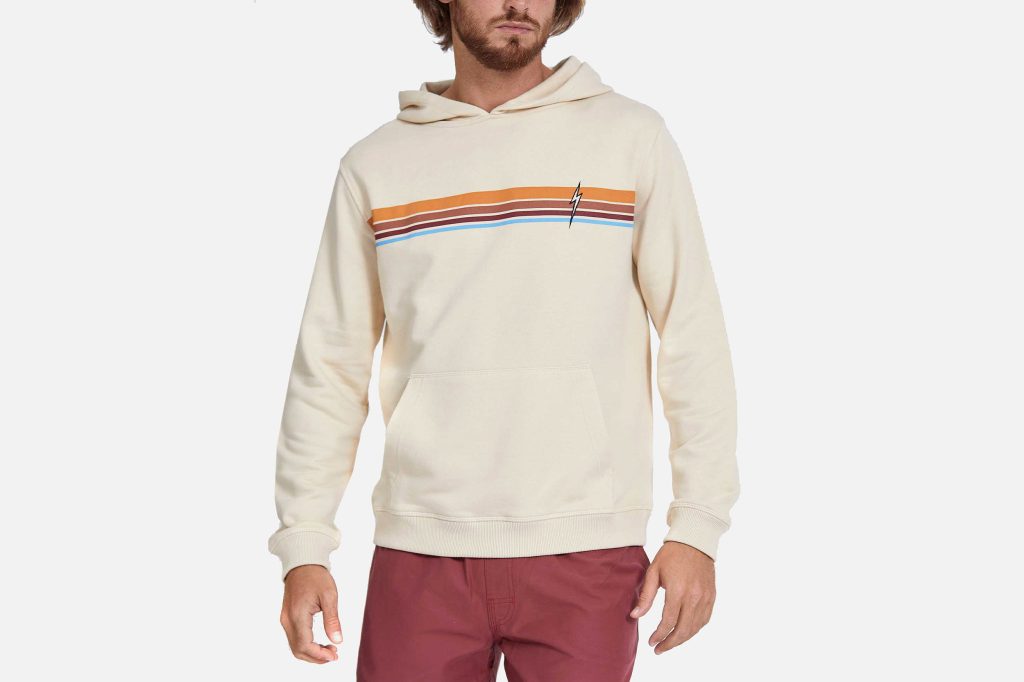 LB HOODIE BOLT STRIPES