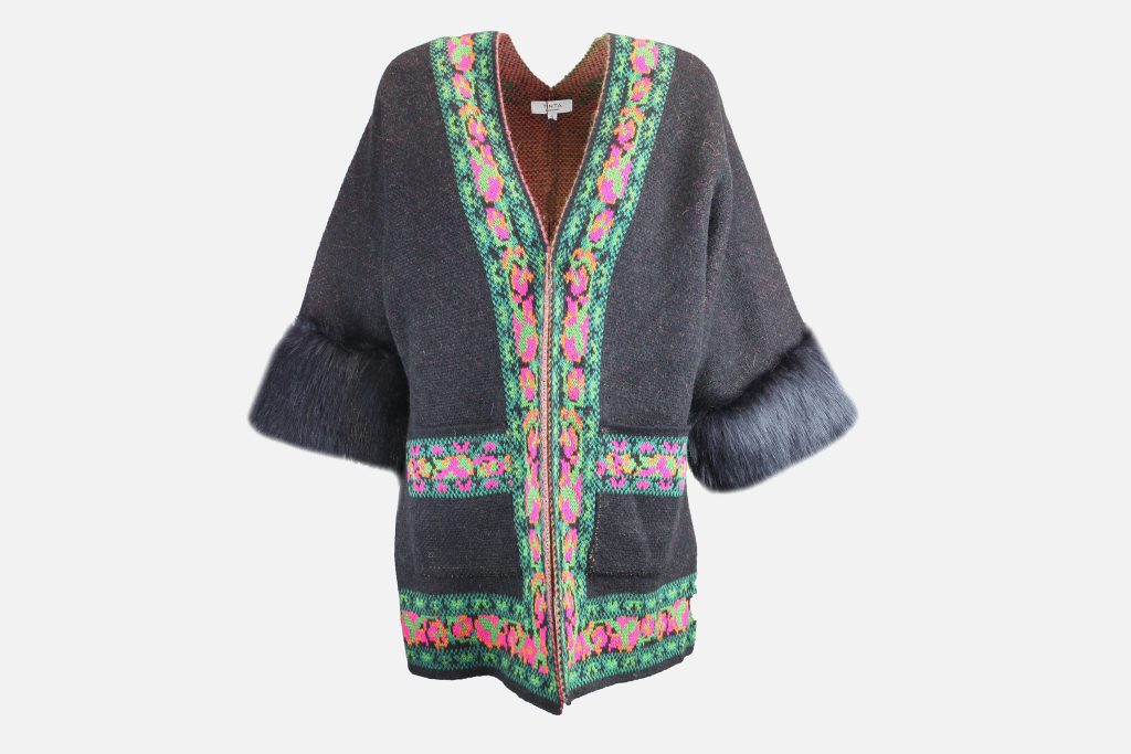 VESTE SAMARCANDE NOIR MULTI