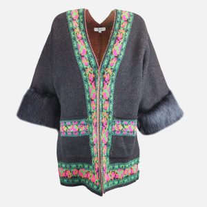 VESTE SAMARCANDE NOIR MULTI – Image 1