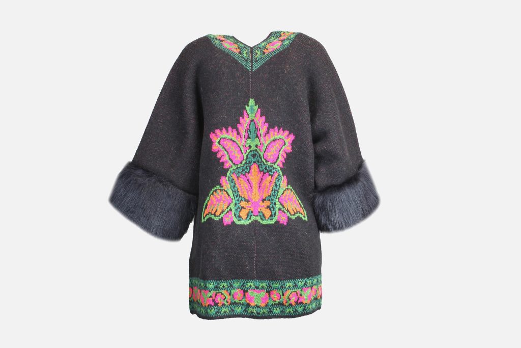 VESTE SAMARCANDE NOIR MULTI