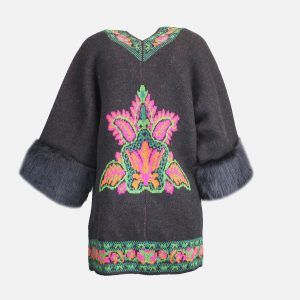 VESTE SAMARCANDE NOIR MULTI – Image 2