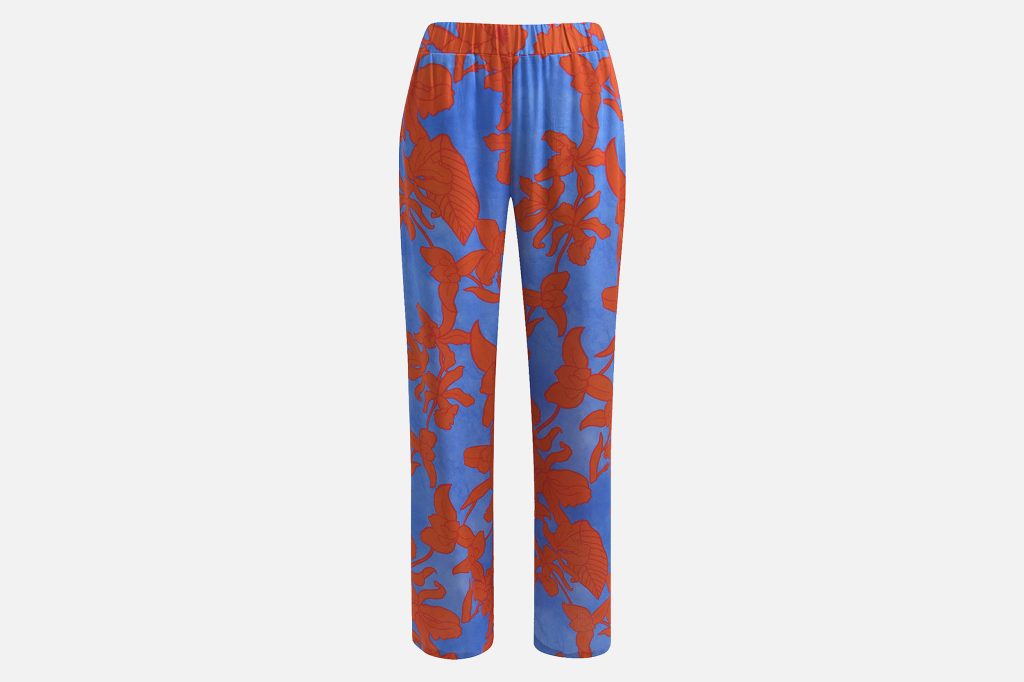 PANT MIKA BLUE ORANGE