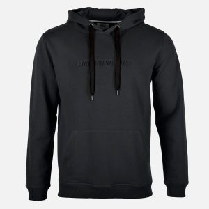 RELIEF HOODIE BLACK - Image 1