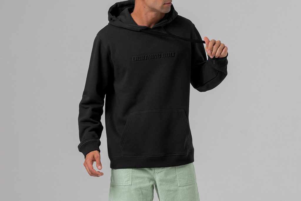 RELIEF HOODIE BLACK