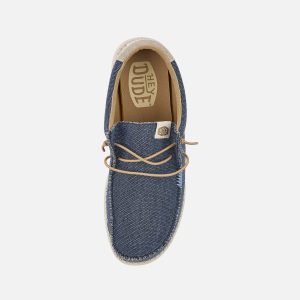 WALLY COASTLINE JUTE NAVY – Image 4