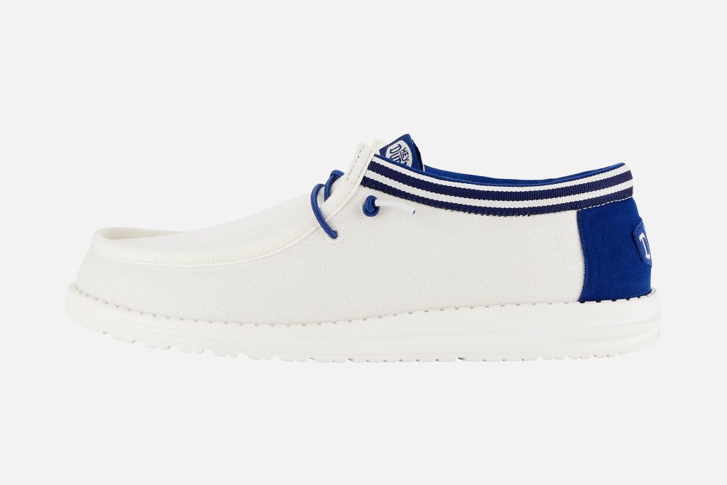 WALLY LETTERMAN WHITE BLUE