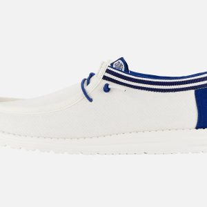 WALLY LETTERMAN WHITE BLUE – Image 1