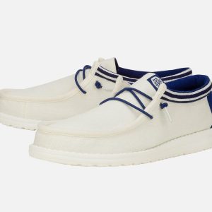 WALLY LETTERMAN WHITE BLUE – Image 2