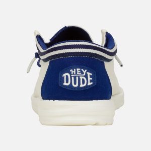 WALLY LETTERMAN WHITE BLUE – Image 3