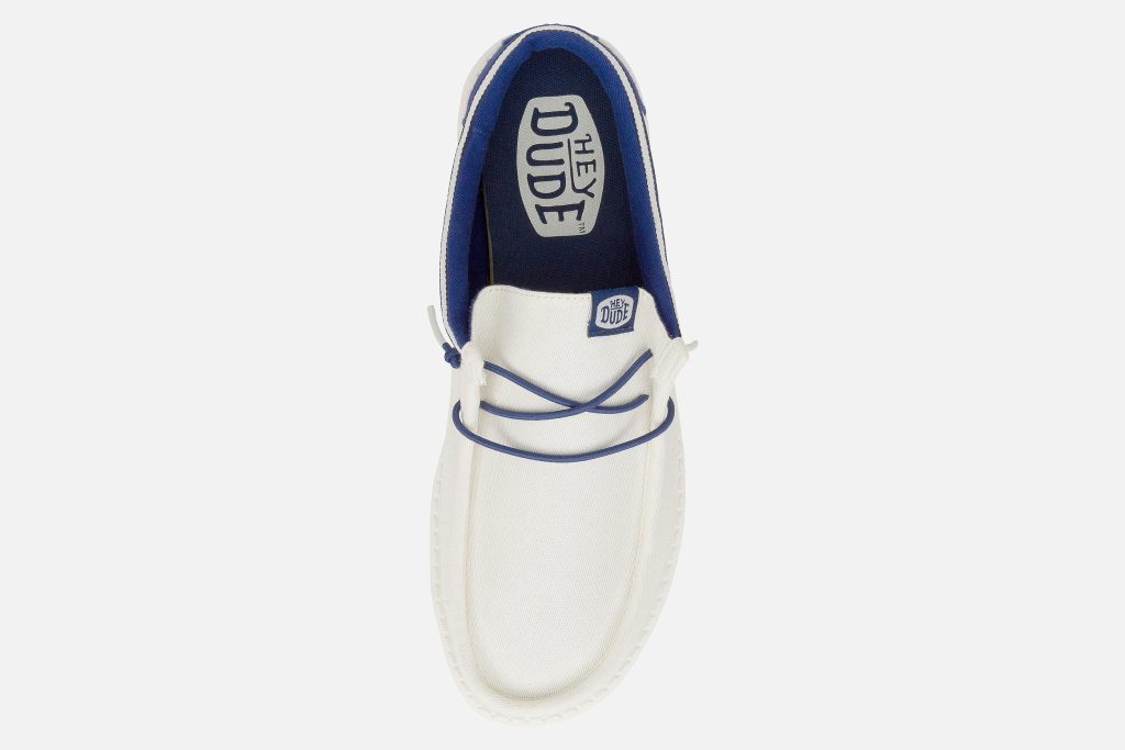 WALLY LETTERMAN WHITE BLUE