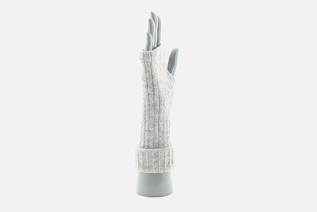 PERRIN MITAINES ALPAGA GRIS