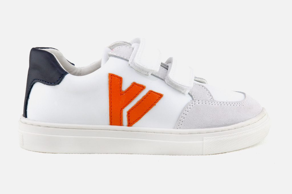 VADROUILLE VEGAN BLANC ORANGE