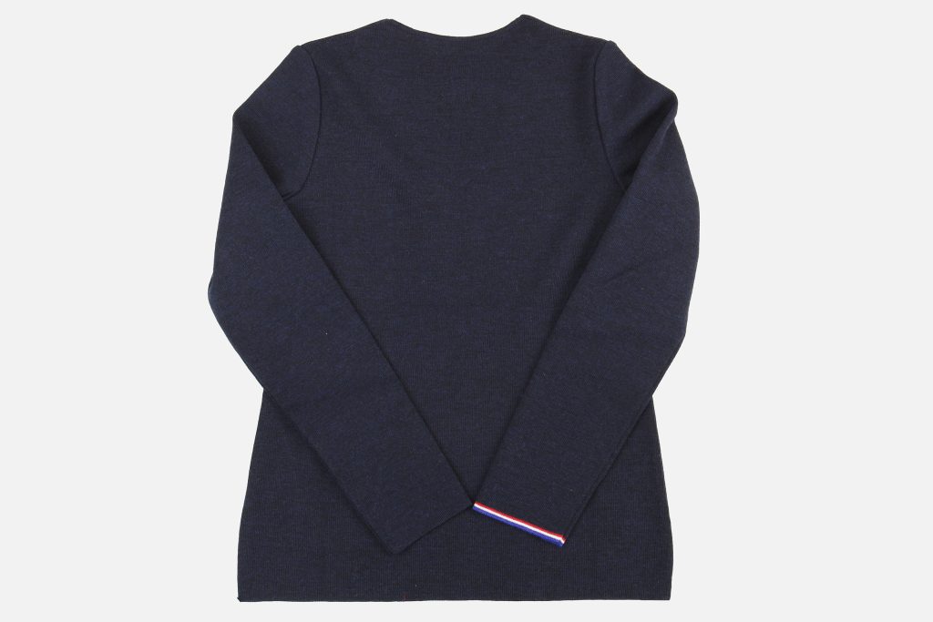 PULL COL V COEUR MARINE