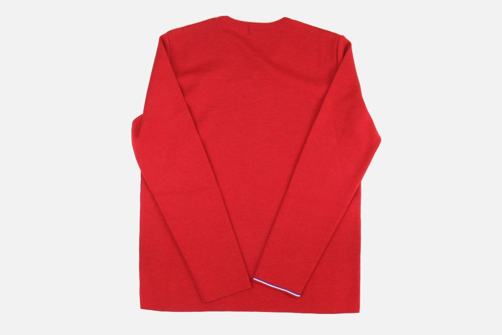 PULL COL V ROUGE