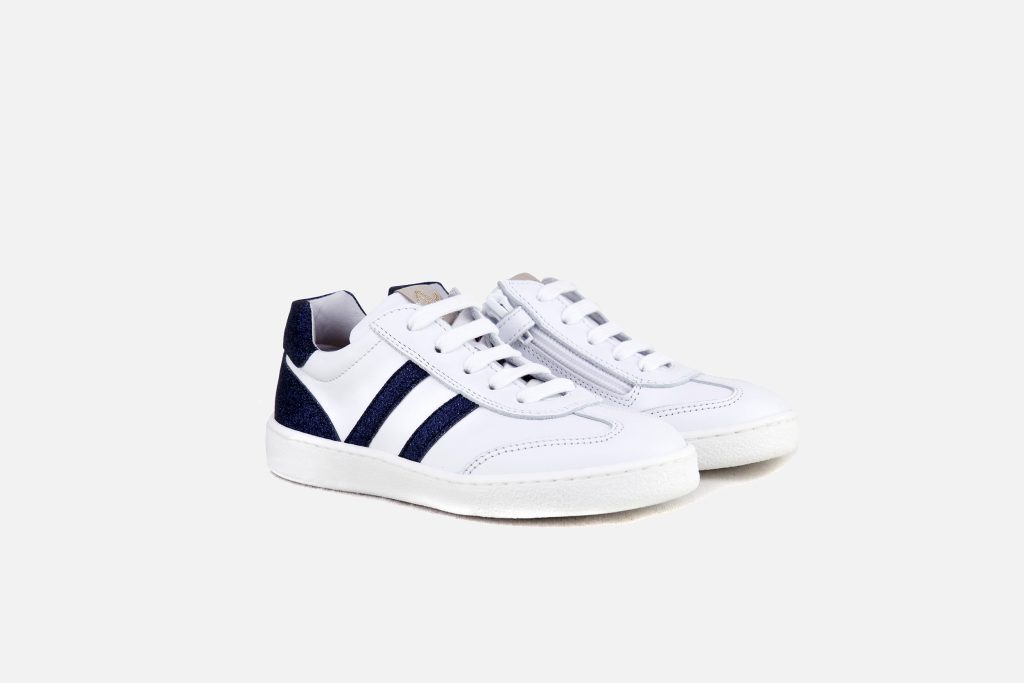 LASER BLANC BLEU GLITTER